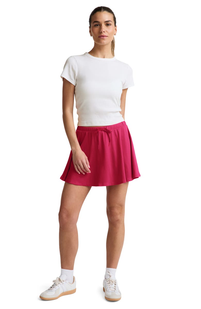 Beyond Yoga On Repeat Rib Baby T-Shirt, Alternate, color, Washed White