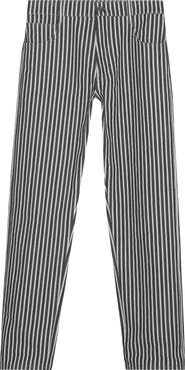 Bottega Veneta Engineer Stripe Straight Leg Cotton Drill
