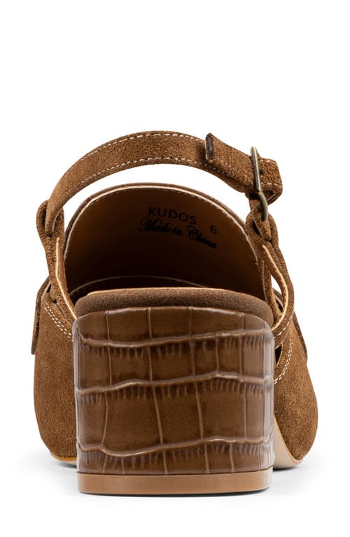 Donald Pliner Tassel Slingback Pump In Brown