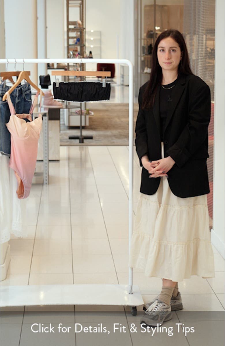 Arriety Shirred Bandeau Bikini Top, sales video thumbnail