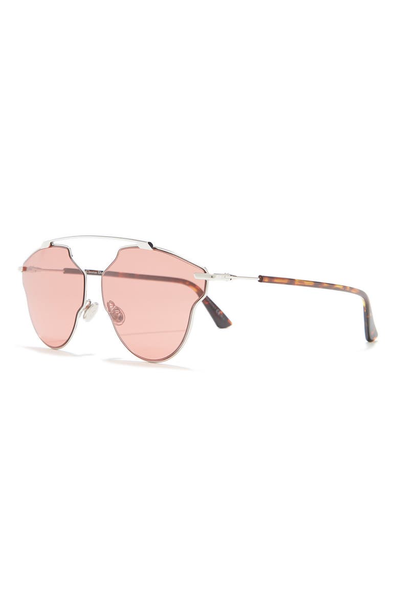 448 Dior 59mm Sunglasses, Alternate, color, PALLADIUM