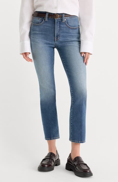 Good Legs High Waist Straight Leg Jeans