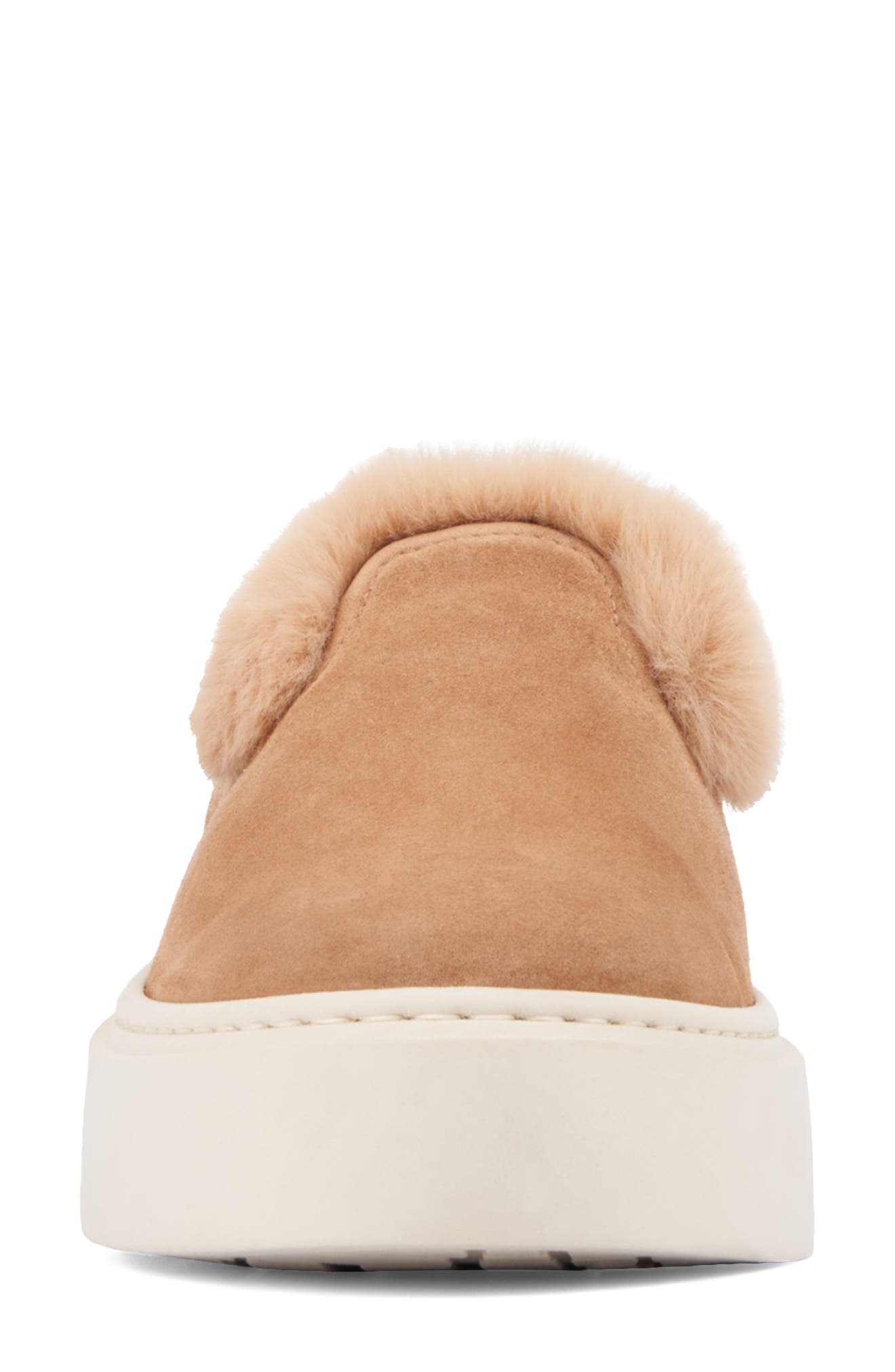 Aquatalia Letty Faux Fur Lined Slip-On Shoe, Alternate, color, 