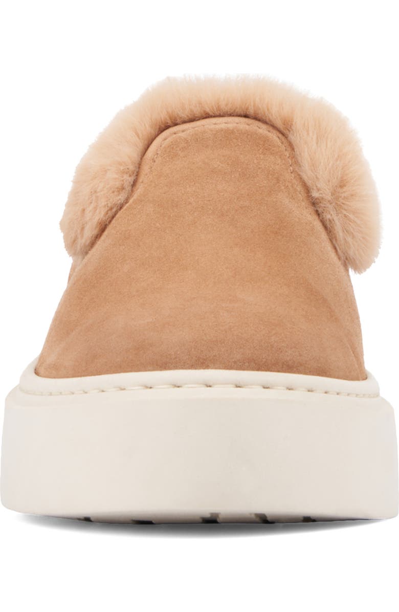 Aquatalia Letty Faux Fur Lined Slip-On Shoe, Alternate, color,