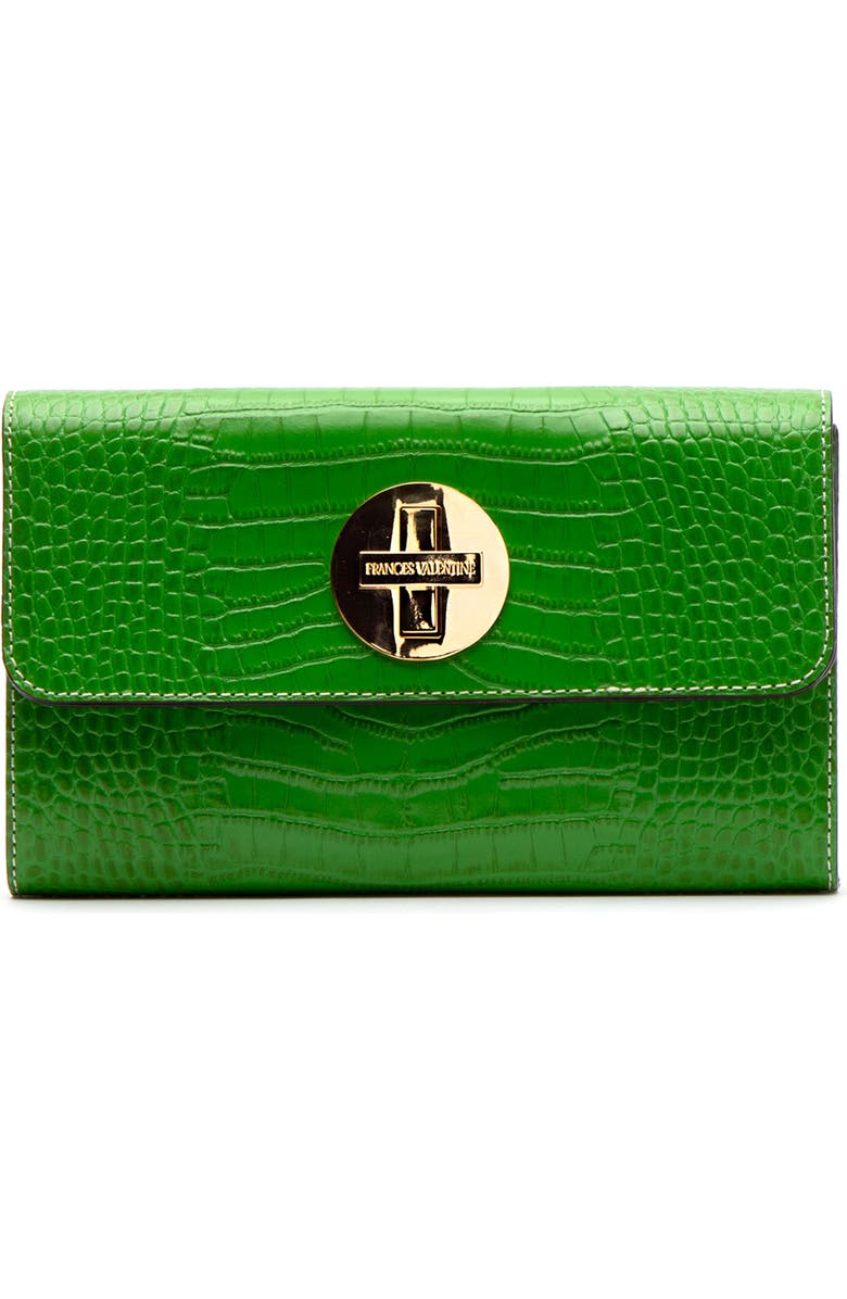 Frances Valentine Kelly Leather Crossbody Bag, Main, color,