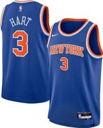 Nike Youth Nike Josh Hart Blue New York Knicks Swingman Jersey - Icon Edition