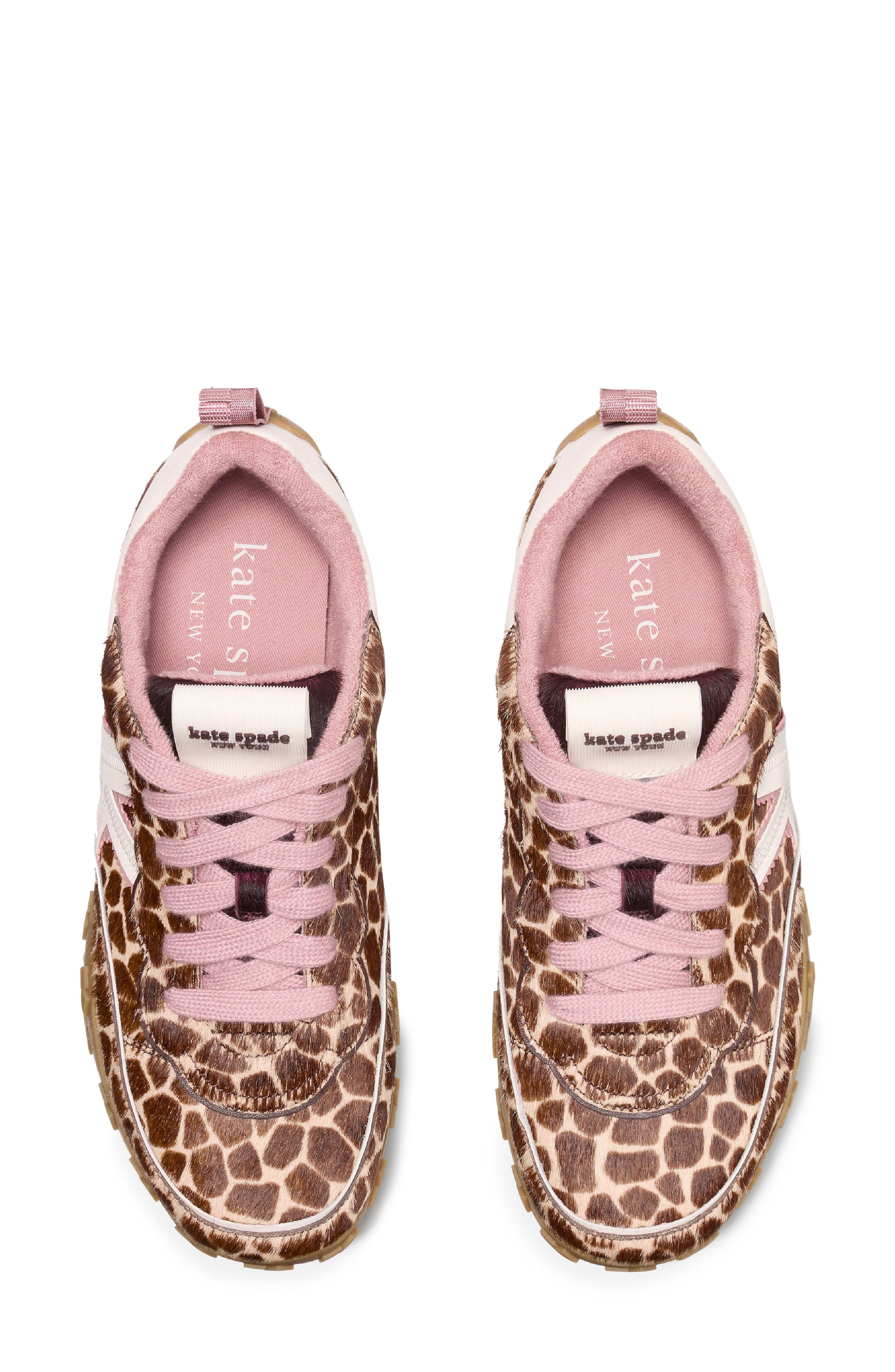 k as in kate genuine calf hair sneaker, Alternate, color, HOT FUDGE MULTI