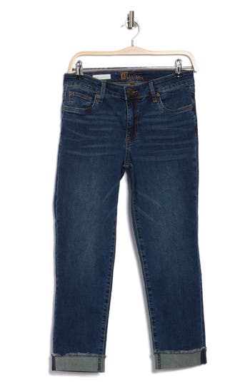 Kut From The Kloth Abigail Crop Straight Leg In Wedlia