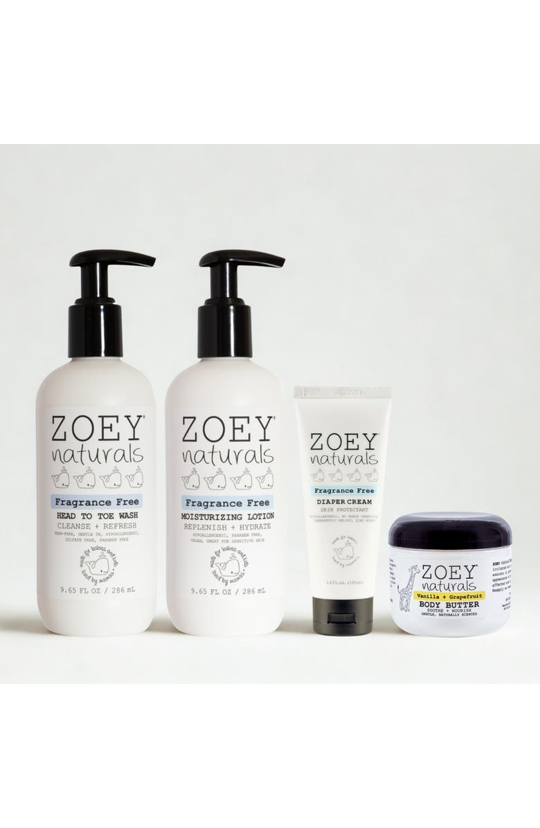 Zoey Naturals Gentle Baby Care Bundle, Alternate, color, NO COLOR