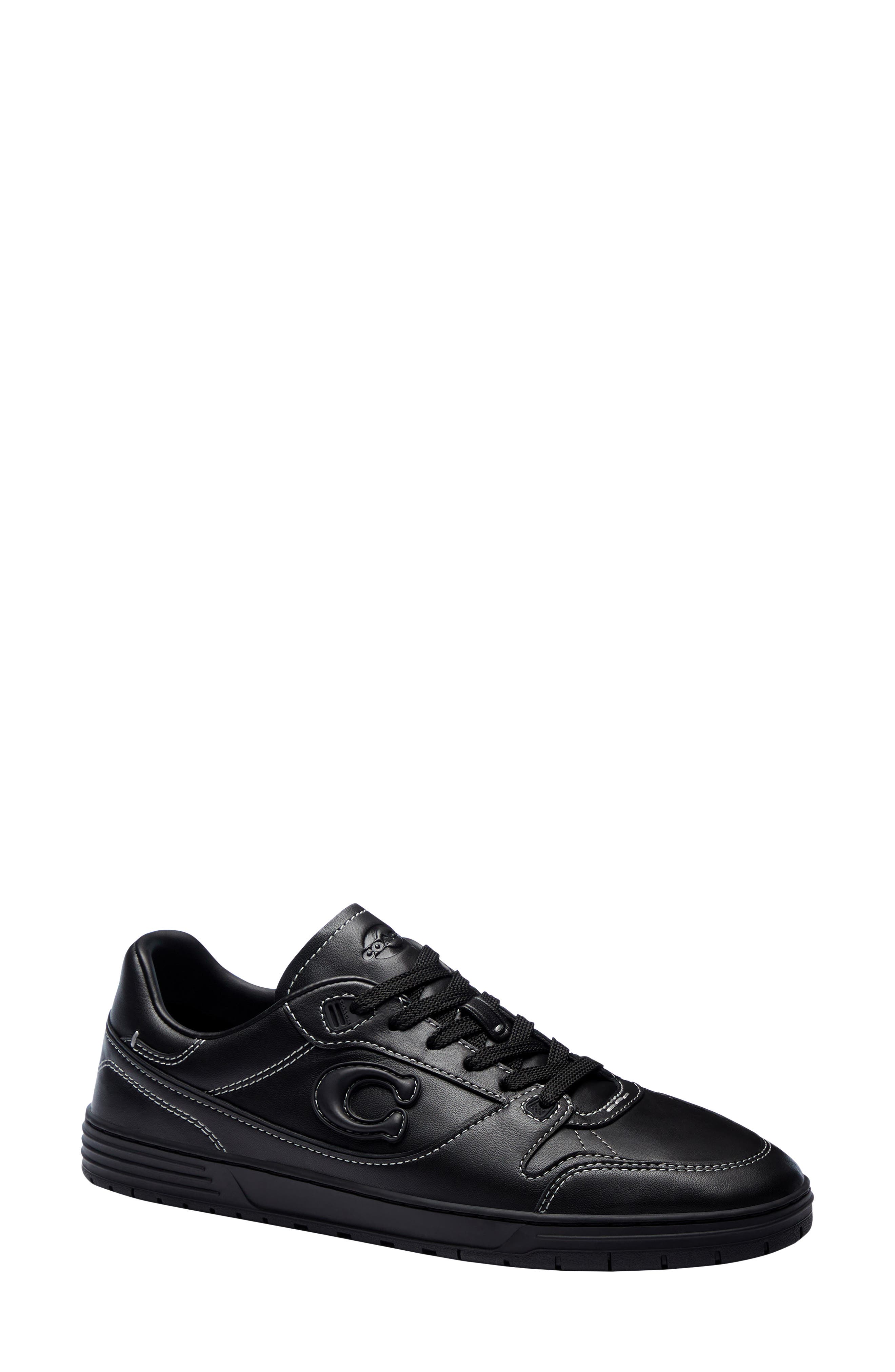 Soft Soho Sneaker, Main, color, BLACK