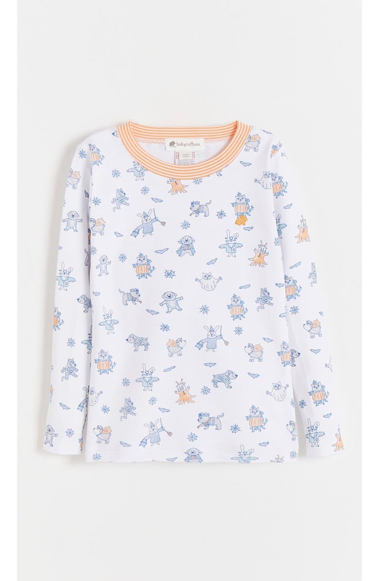 Babycottons Halloween Long Pj Set for Infant, Alternate, color, Full-Print