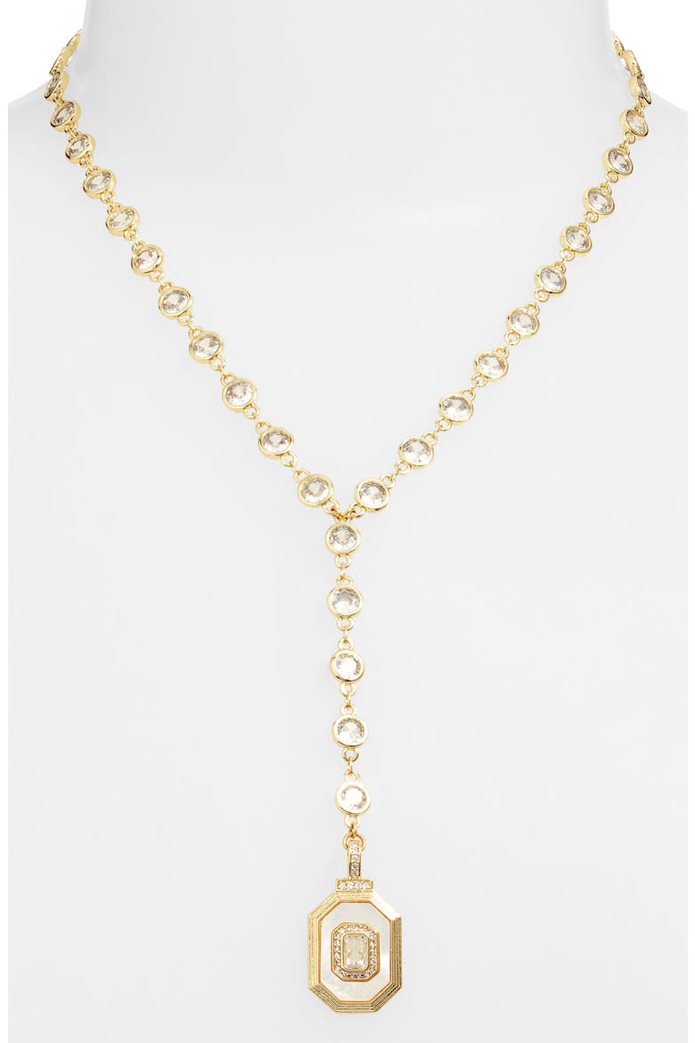 Royalty Y-Necklace, Alternate, color, GOLD
