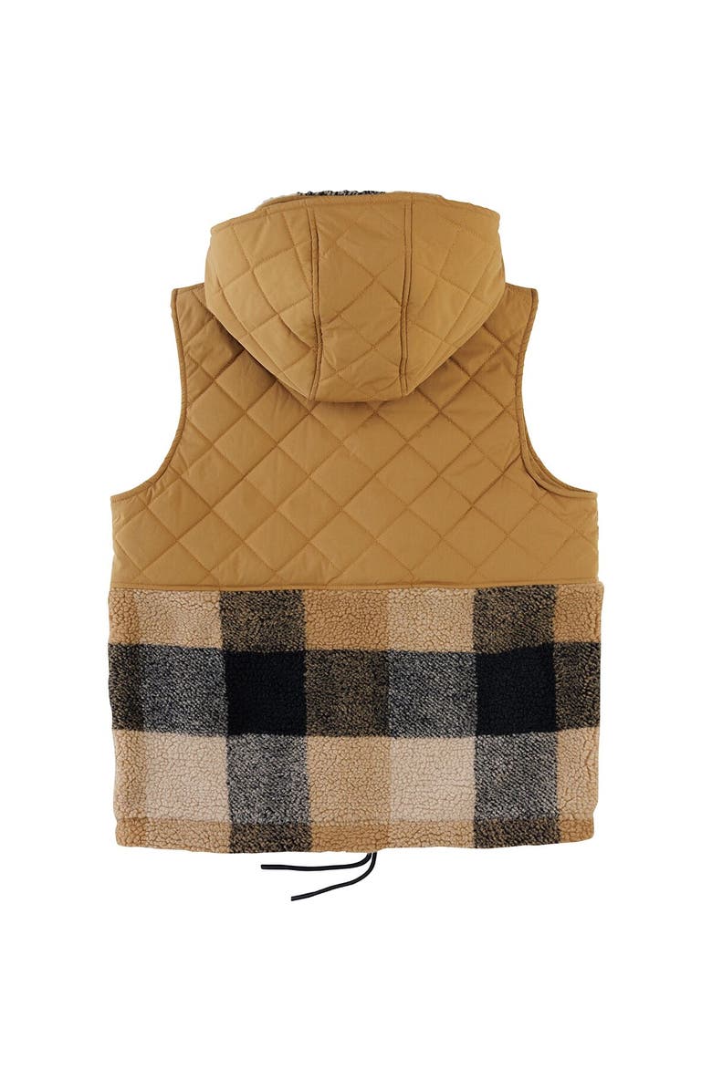 KAVU Luna Peak Hooded Vest - Women's, Alternate, color, Hilltop Plaid