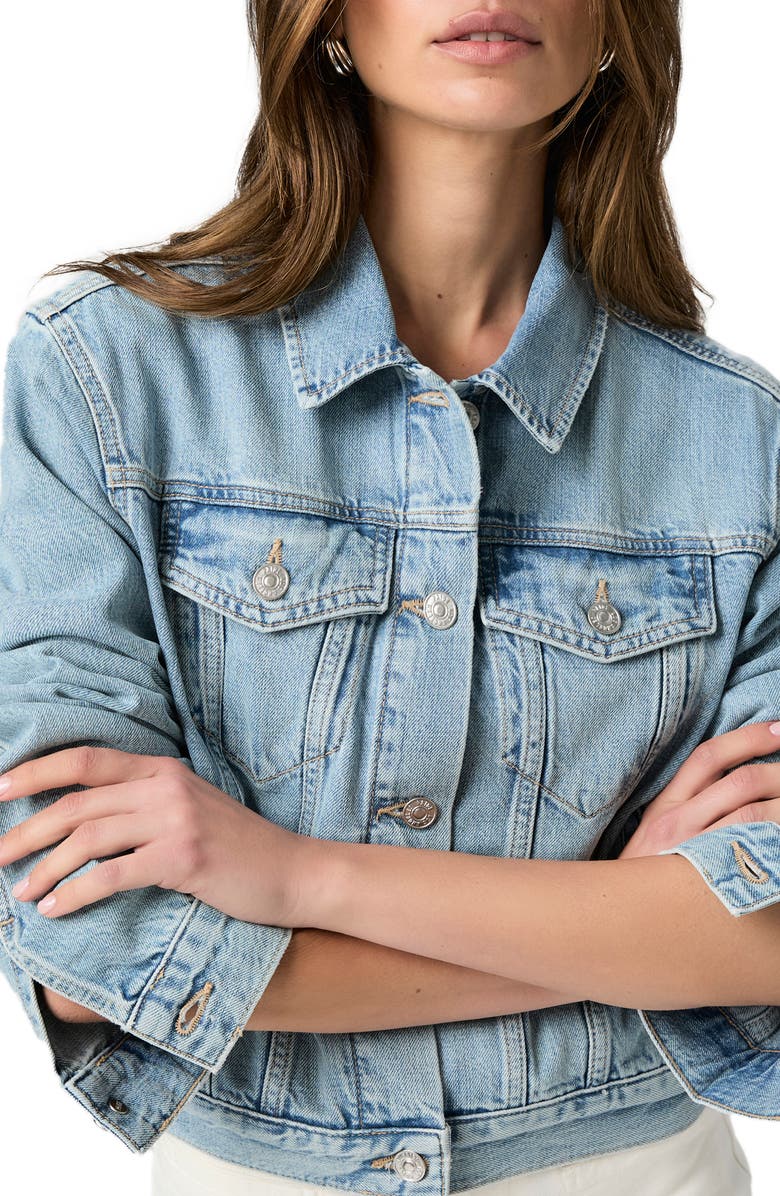 PAIGE Cici Denim Jacket, Alternate, color, Blessed