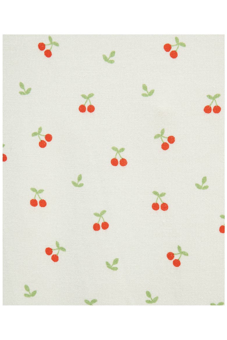 2-Pack Cherry Print Stretch Viscose Pajama Sets, Alternate, color, PEACH