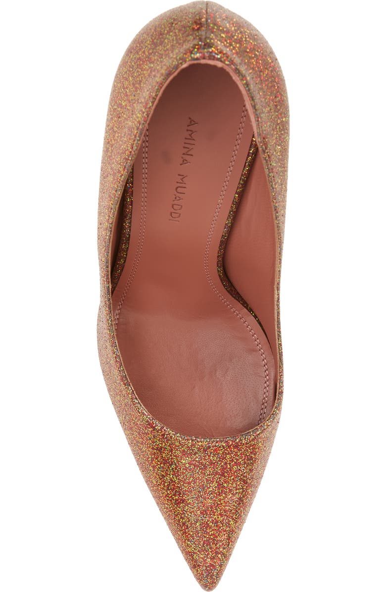 Amina Muaddi Ami Pointed Toe Pump, Alternate, color,