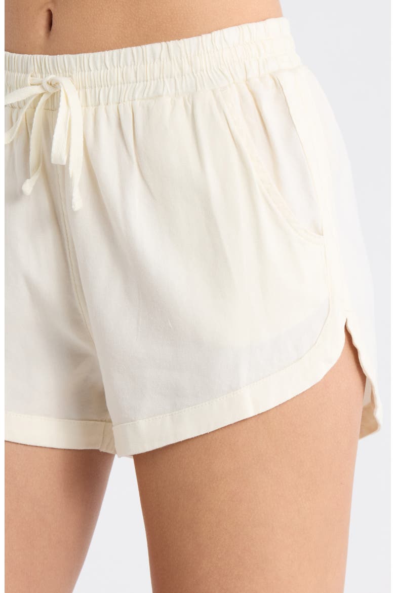 Road Trippin Drawstring Shorts, Alternate, color, SALT CRYSTAL