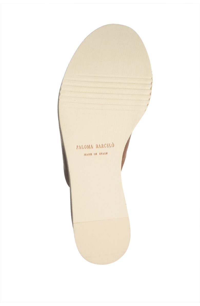 Paloma Barcelo Daria Leather Wedge Mule, Alternate, color,