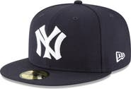 New Era Men's New Era Navy New York Yankees Cooperstown Collection Wool 59FIFTY Fitted Hat