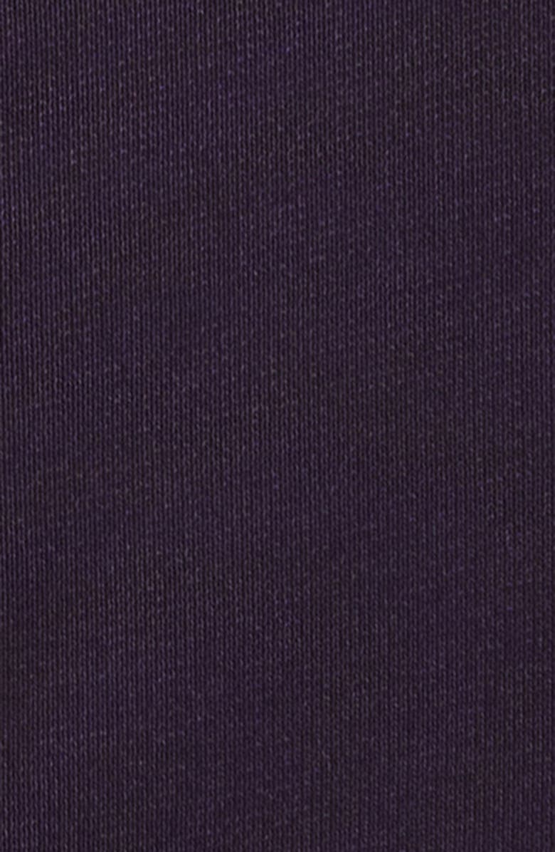 Emporio Armani Fitted Jersey Maxi Dress, Alternate, color, Blackberry