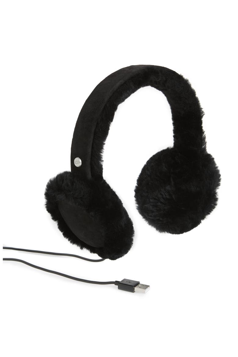 UGG 耳あて W SHEEPSKIN BLUETOOTH EARMUFF Genuine Shearling Bluetooth Earmuffs (Women) | Nordstromrack