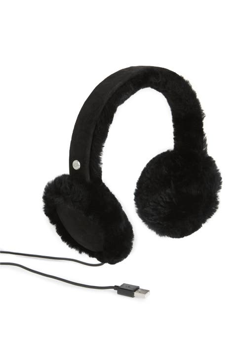 Genuine Shearling Bluetooth Earmuffs