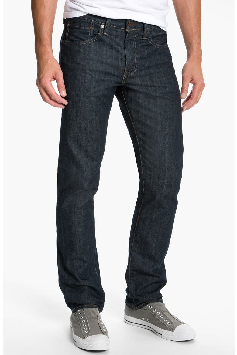 Levi's® '513™' Slim Straight Leg Jeans, Alternate, color, RUMPLED RIGID