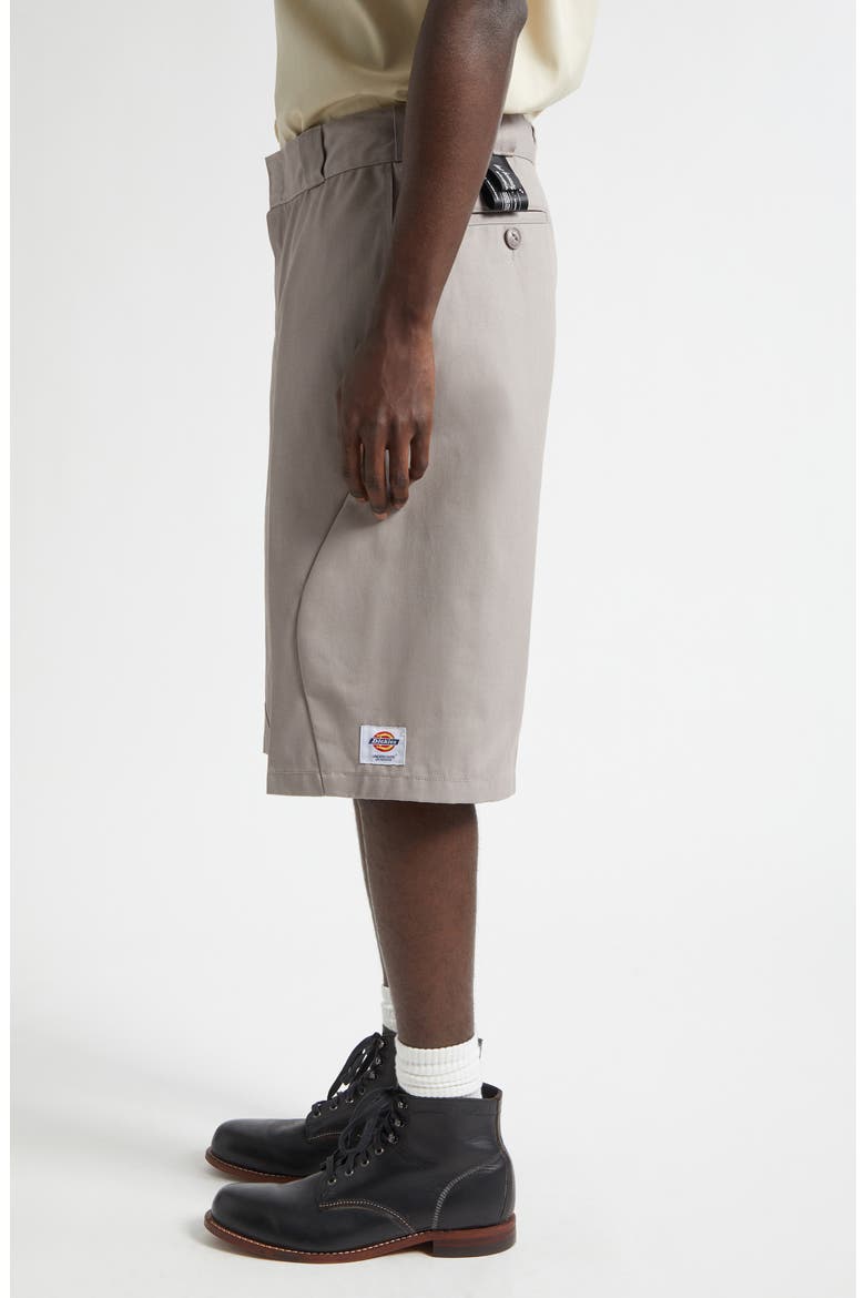 x Dickies Twill Work Shorts, Alternate, color, LIGHT GRAY