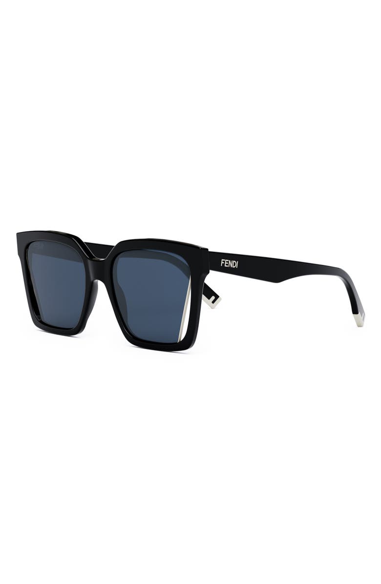 Fendi The Fendi Way 55mm Geometric Sunglasses, Alternate, color,