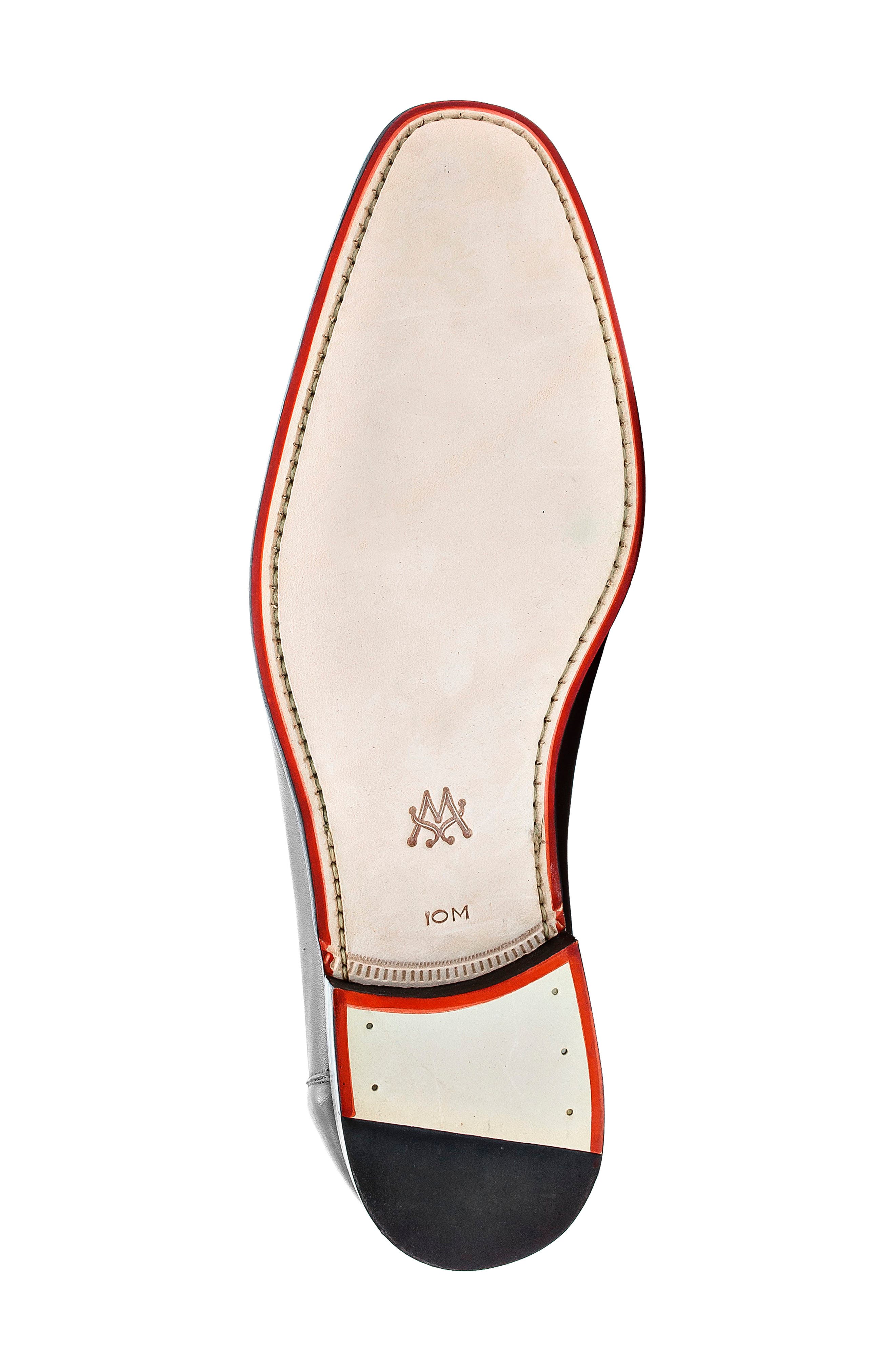 Mezlan Patina Penny Loafer, Alternate, color, Black