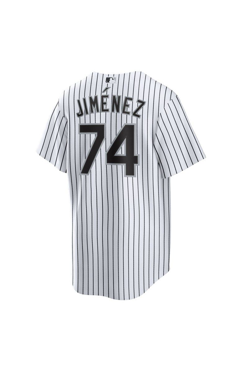 Nike Men's Nike Eloy Jimenez White Chicago White Sox Home Replica Player Name Jersey, Alternate, color, 