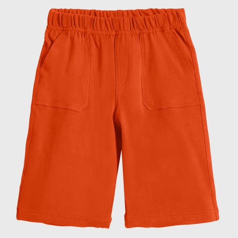 Boys Cotton UPF 50+ Soft 3-Pocket Jersey Shorts (Toddler, Little Kid & Big Kid)