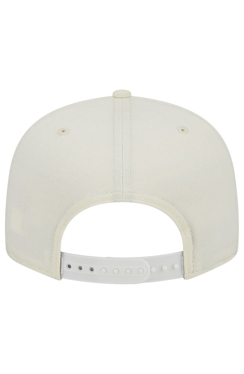 New Era Men's New Era Cream Washington Nationals Spring Color Basic 9FIFTY Snapback Hat, Alternate, color,