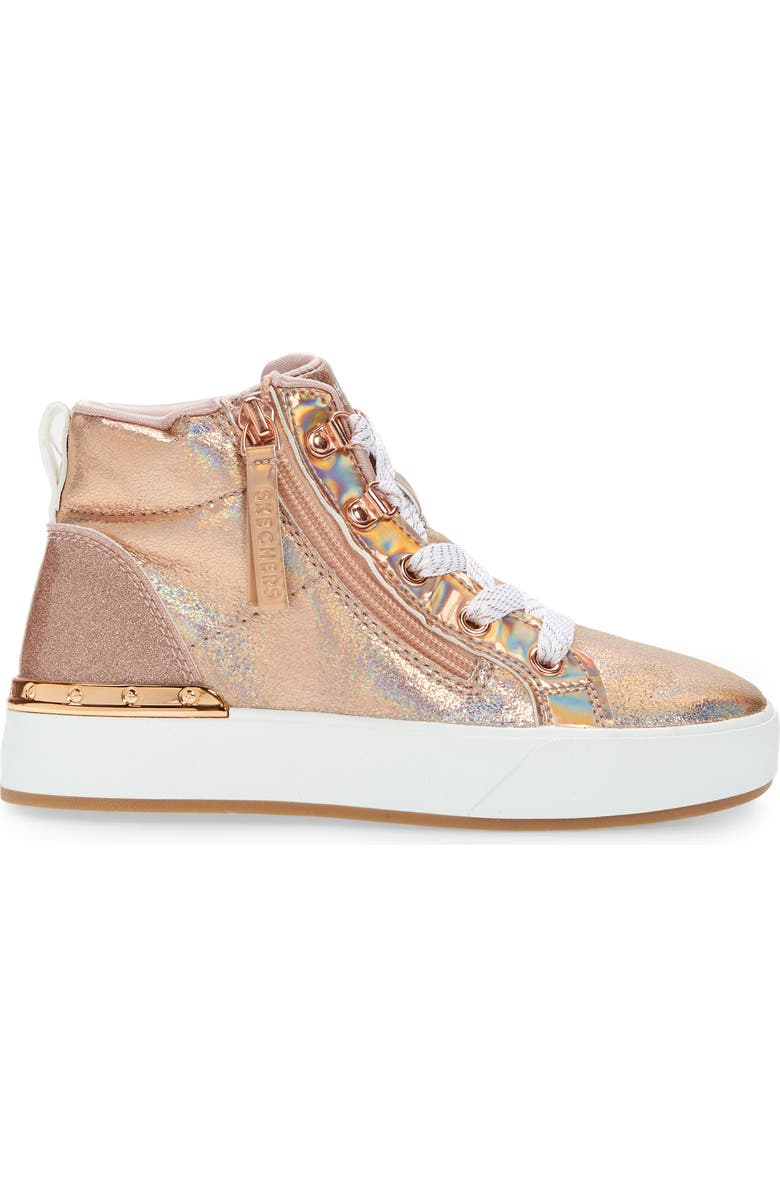 SKECHERS Kids' Shoutouts Deluxe High-Top Sneaker, Alternate, color,