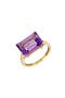 selected 14K Yellow Gold - Amethyst