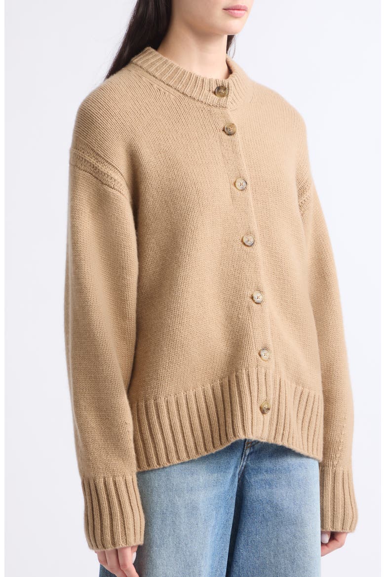 Cozy Cashmere Cardigan, Alternate, color, CAMEL
