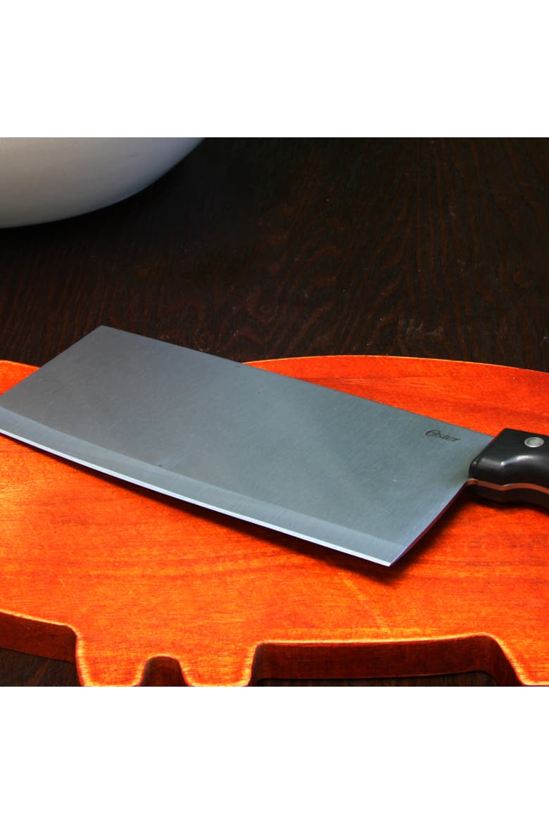 Granger 7 in. Fine Edge Stainless Steel Blade Cleaver, Alternate, color, Silver