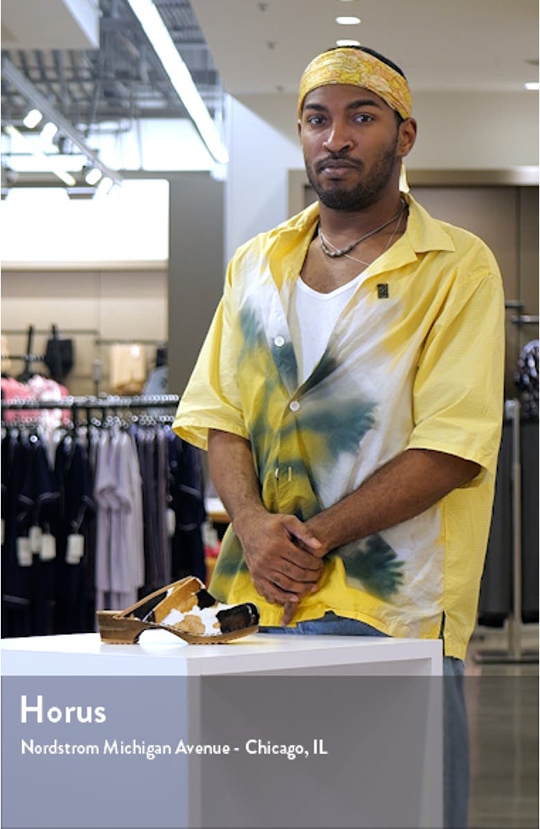 Caroline Genuine Calf Hair Clog, sales video thumbnail