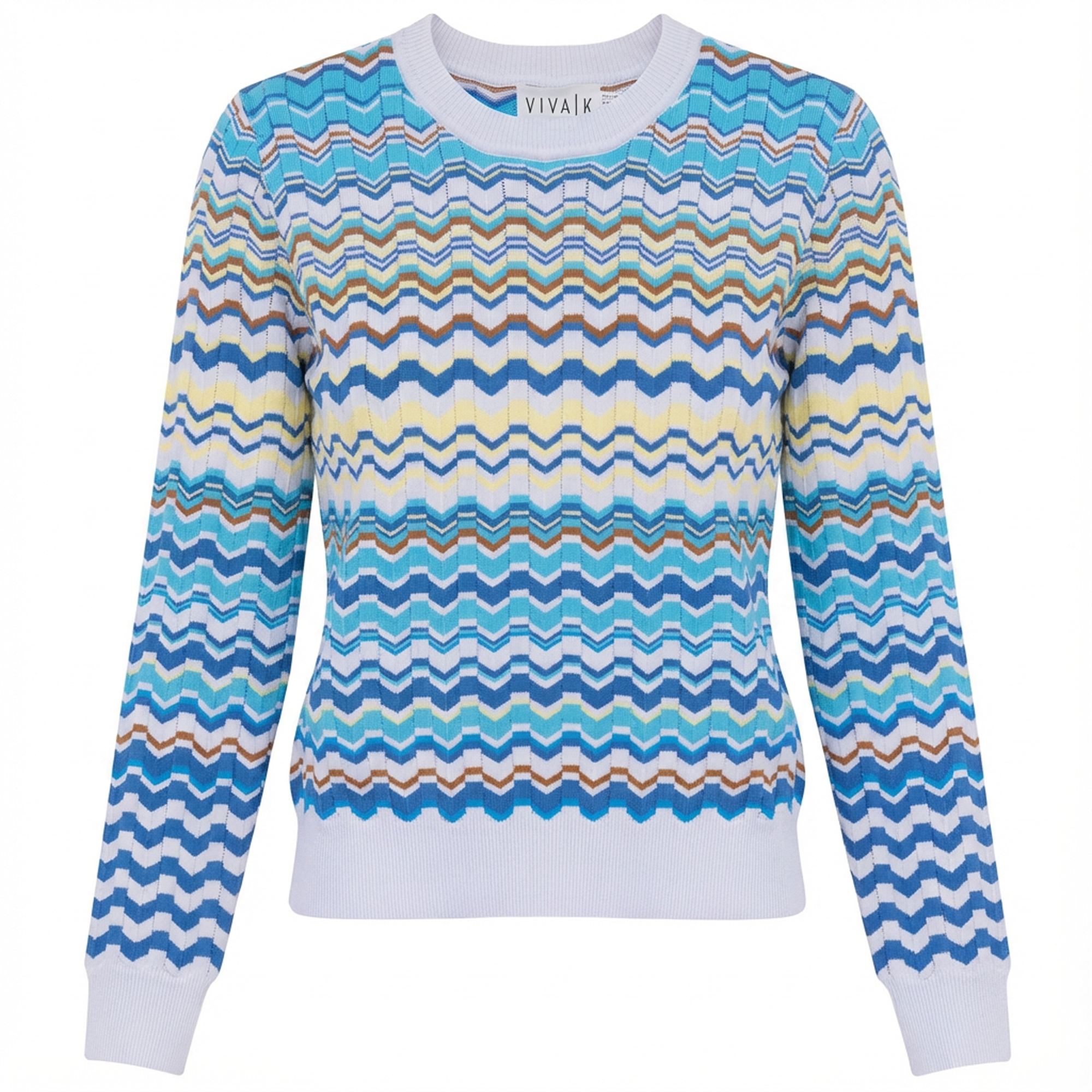 selected Light Blue Multi