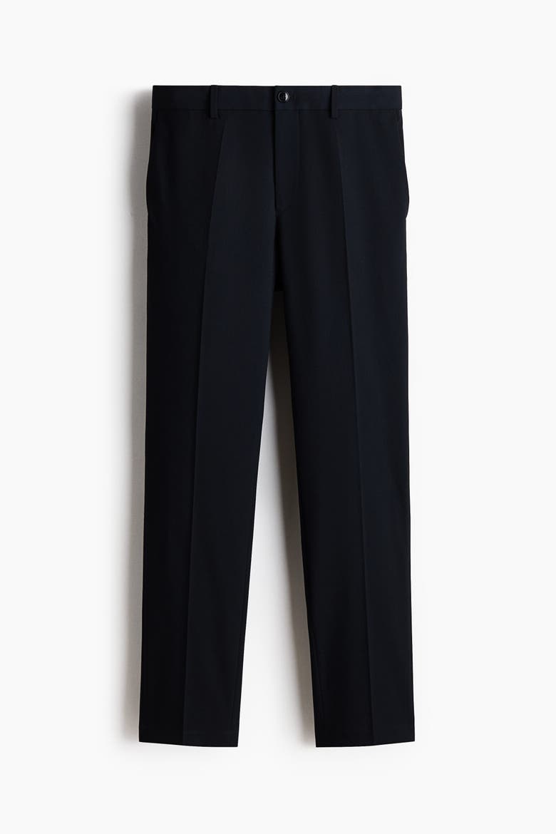 Slim-fit Tailored Pants, Alternate, color, Dark blue