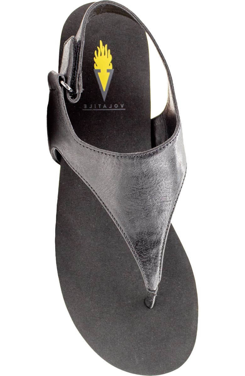 Volatile Trek Water Resistant Flip Flop, Alternate, color,