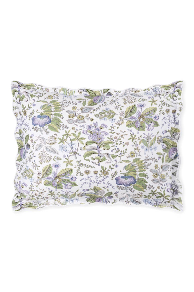 Pomegranate Quilted Euro Sham, Main, color, LILAC