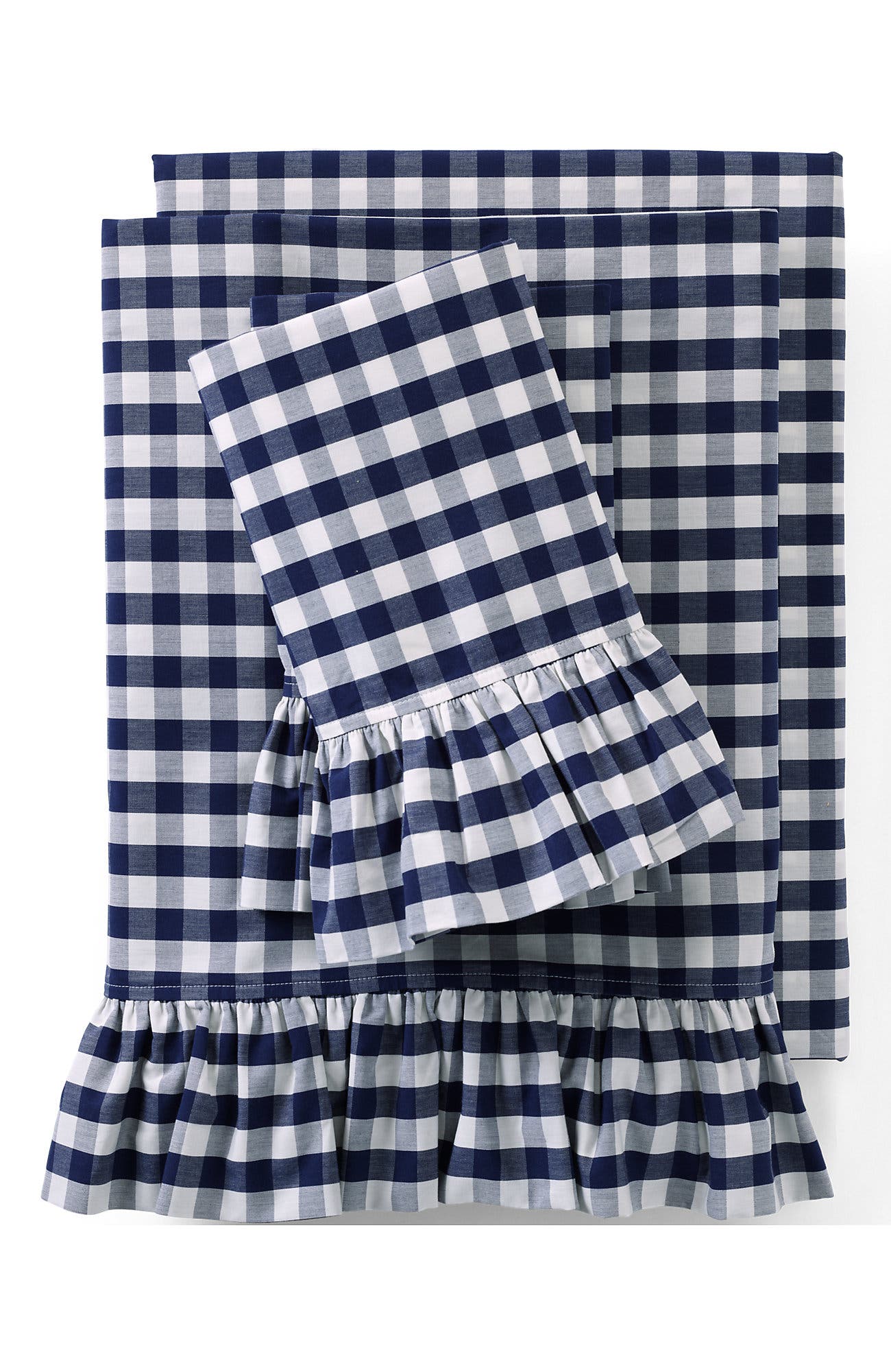 selected Deep Sea Navy Gingham