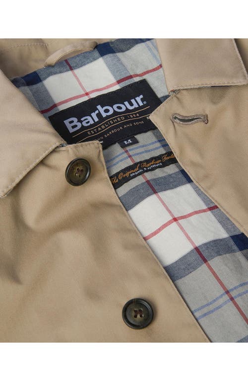 Shop Barbour Rokig Waterproof Jacket In Washed Stone