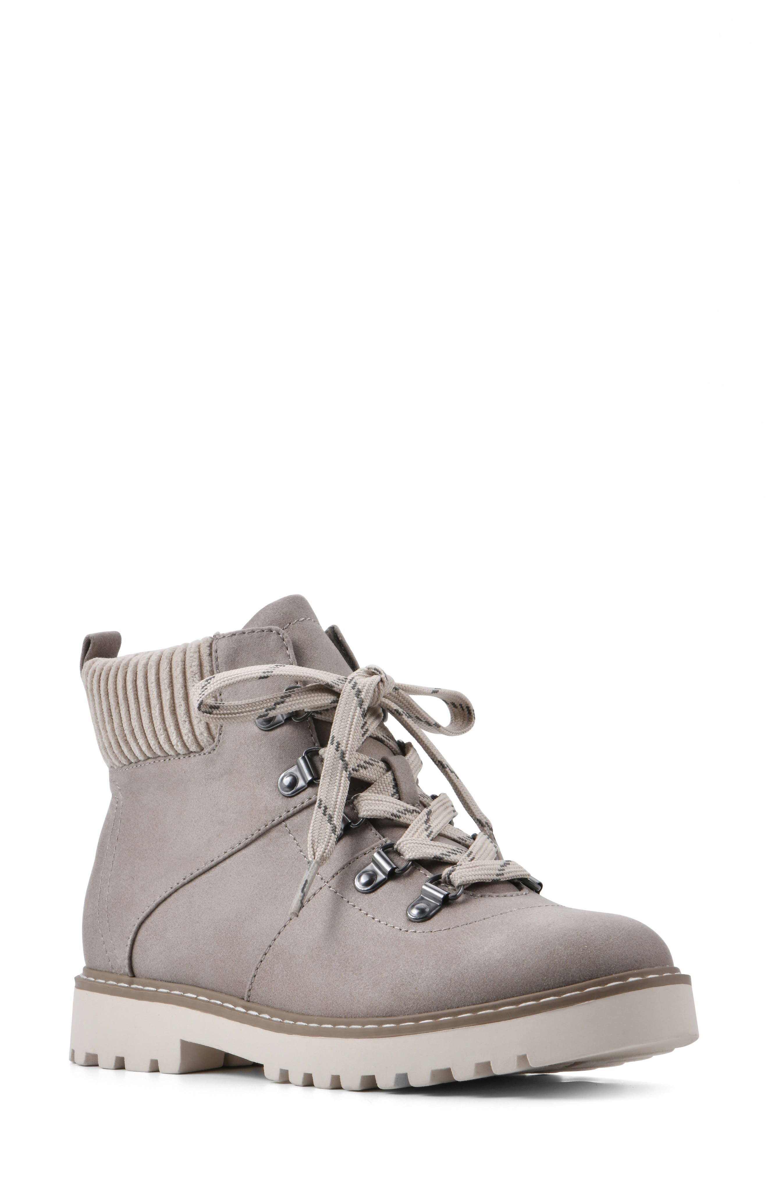 CLIFFS BY WHITE MOUNTAIN Connie Lace-up Lug Sole Boot