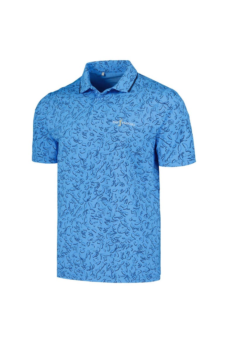 Men's Under Armour Royal THE PLAYERS Iso-Chill Floral Polo, Alternate, color, Royal