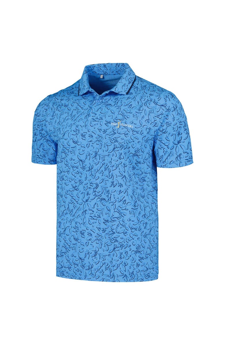 Under Armour Men's Under Armour Royal THE PLAYERS Iso-Chill Floral Polo, Alternate, color, Royal