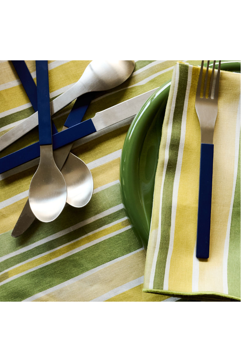 Lagos Stripe Napkin Set of 4, Alternate, color, Green
