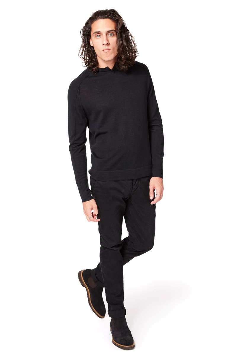 Good Man Brand MVP Slim Fit Notch Neck Wool Sweater, Alternate, color, 