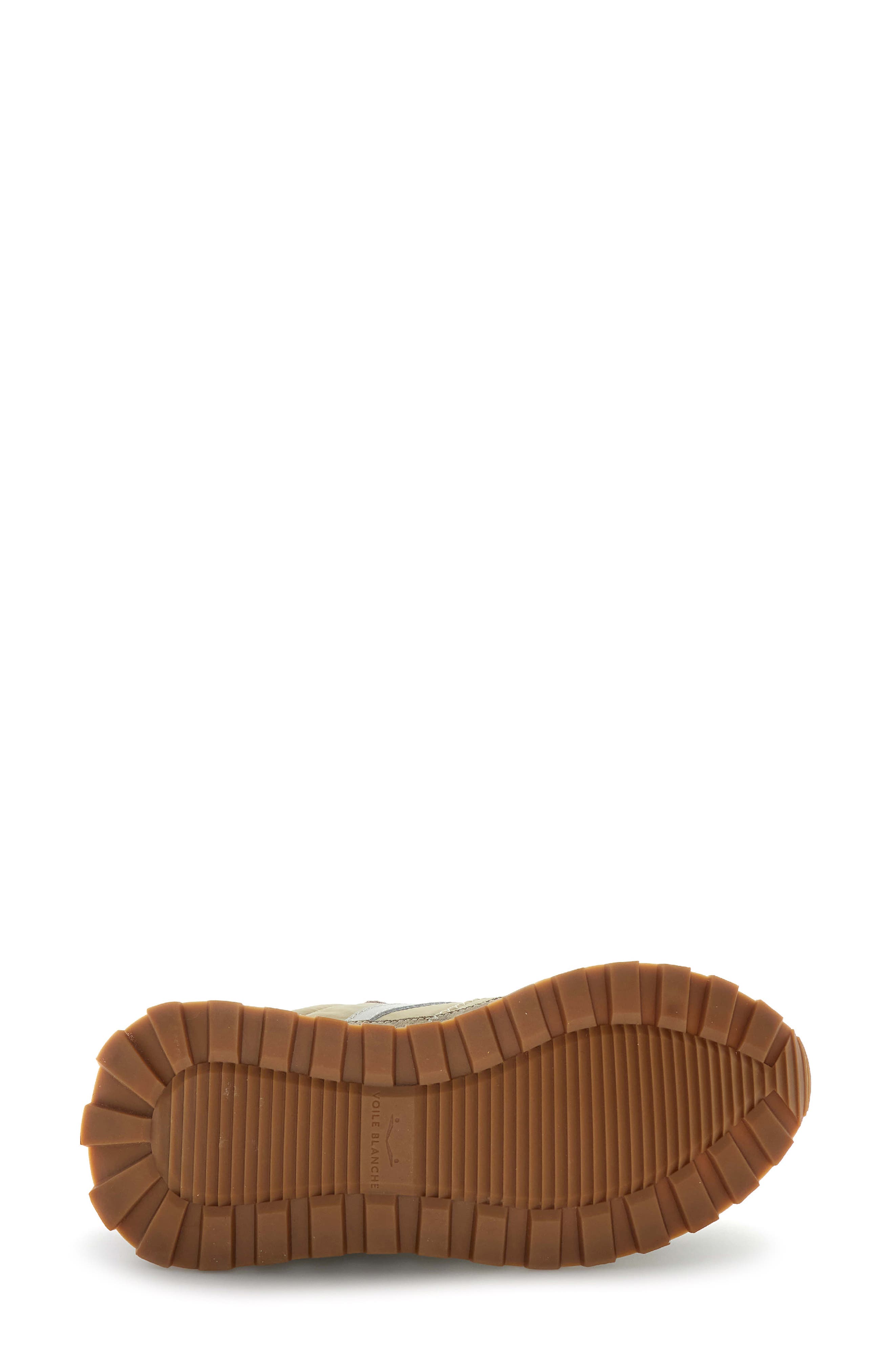 Olivia Court Wool Sneaker with Genuine Shearling Trim, Alternate, color, GOLD